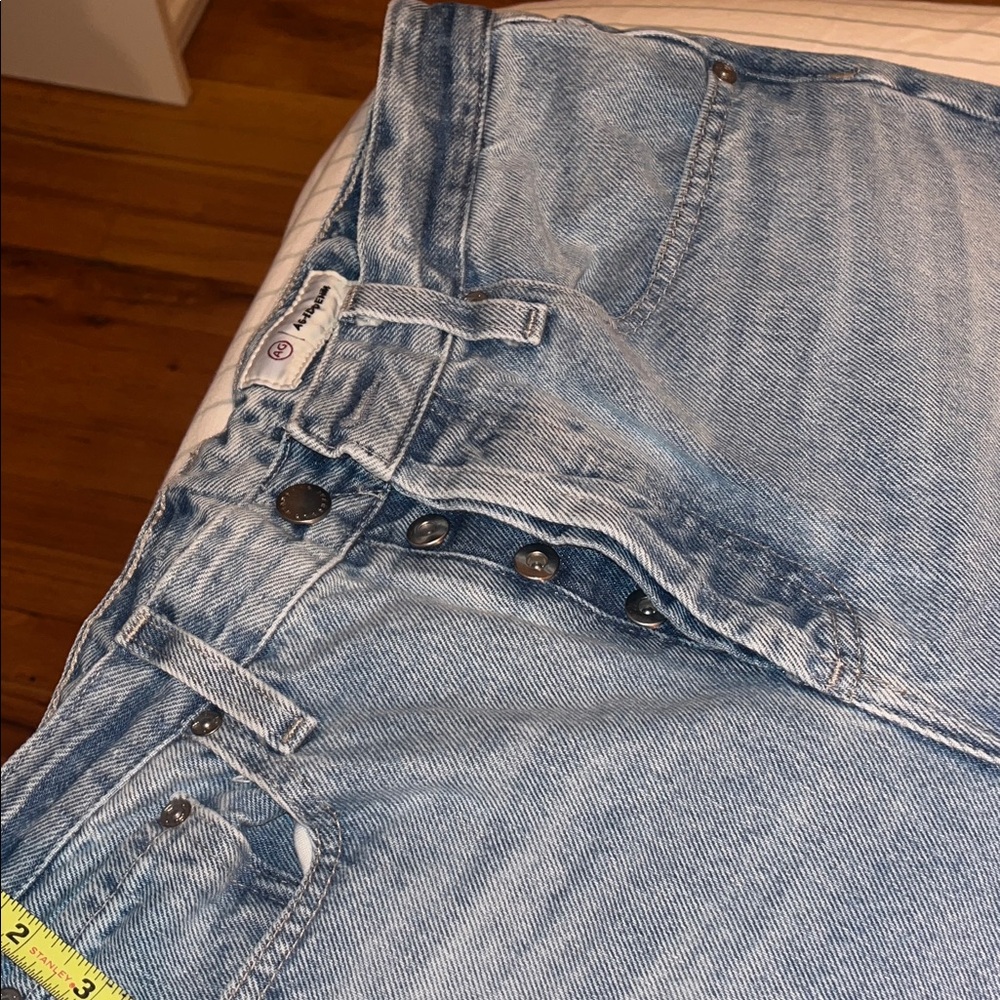 AG straight leg light wash Jeans